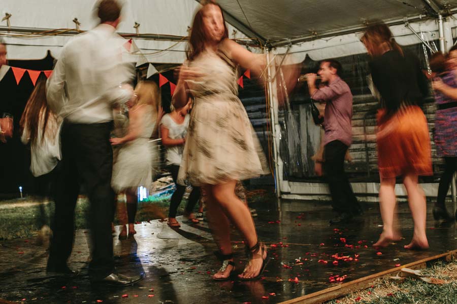 blurry dance shots Melbourne farm wedding