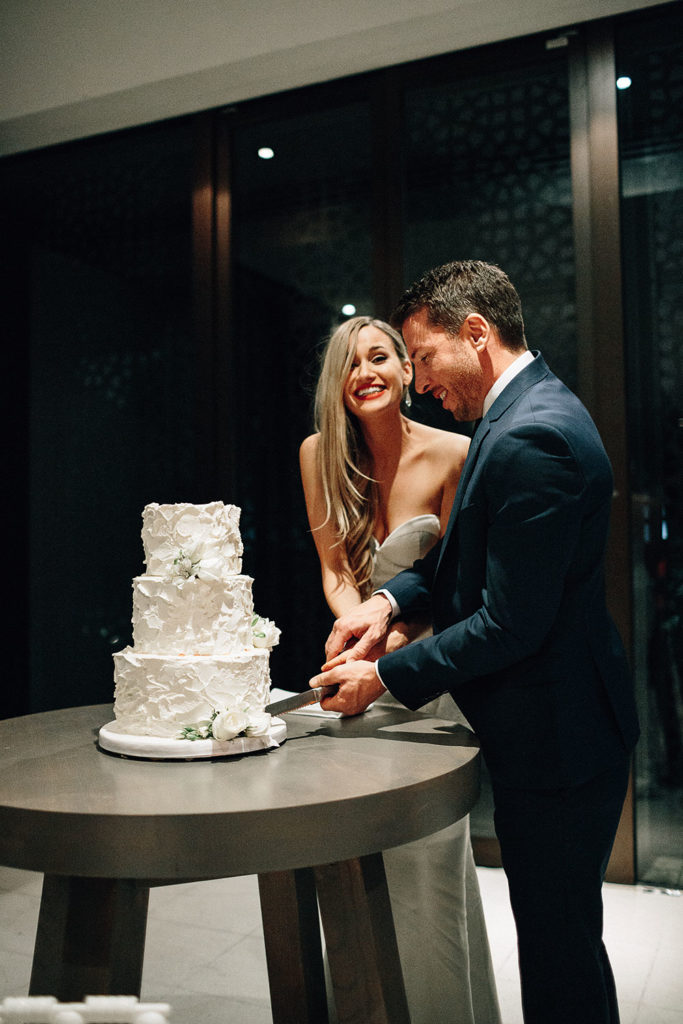 St-Kilda-circa-The-Deck-Wedding-reception-cake