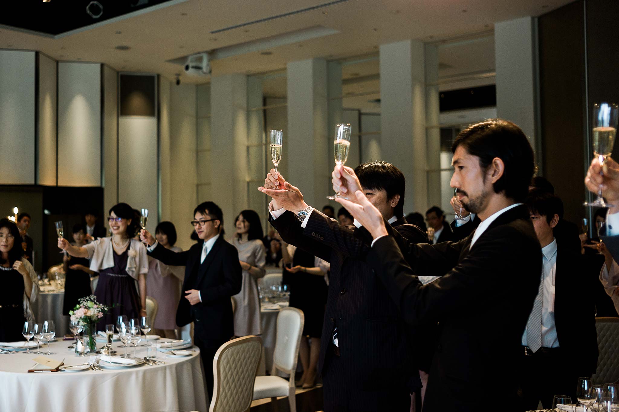 Osaka-Banpaku-Geihinkan-Wedding-reception-speech
