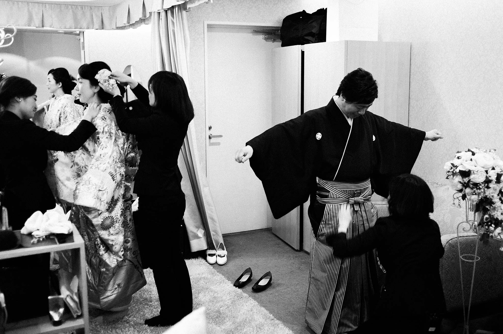 Osaka-Banpaku-Geihinkan-Wedding-reception-dress-change