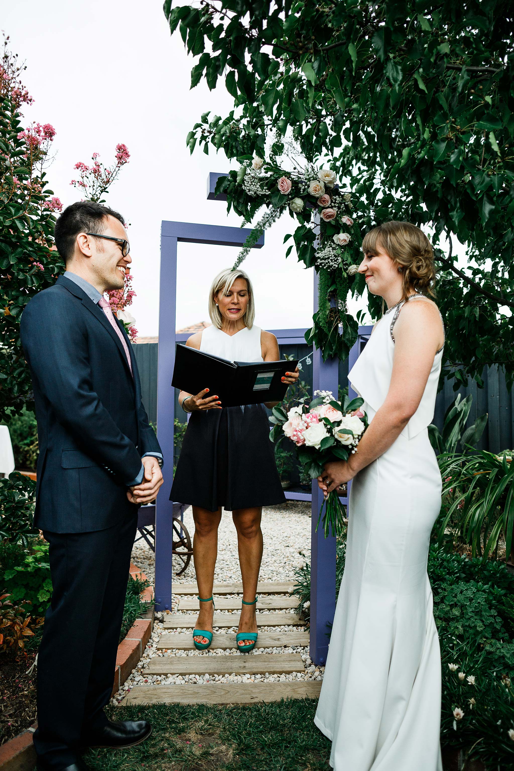 Strathmore-Melbourne-Backyard-Wedding-ceremony
