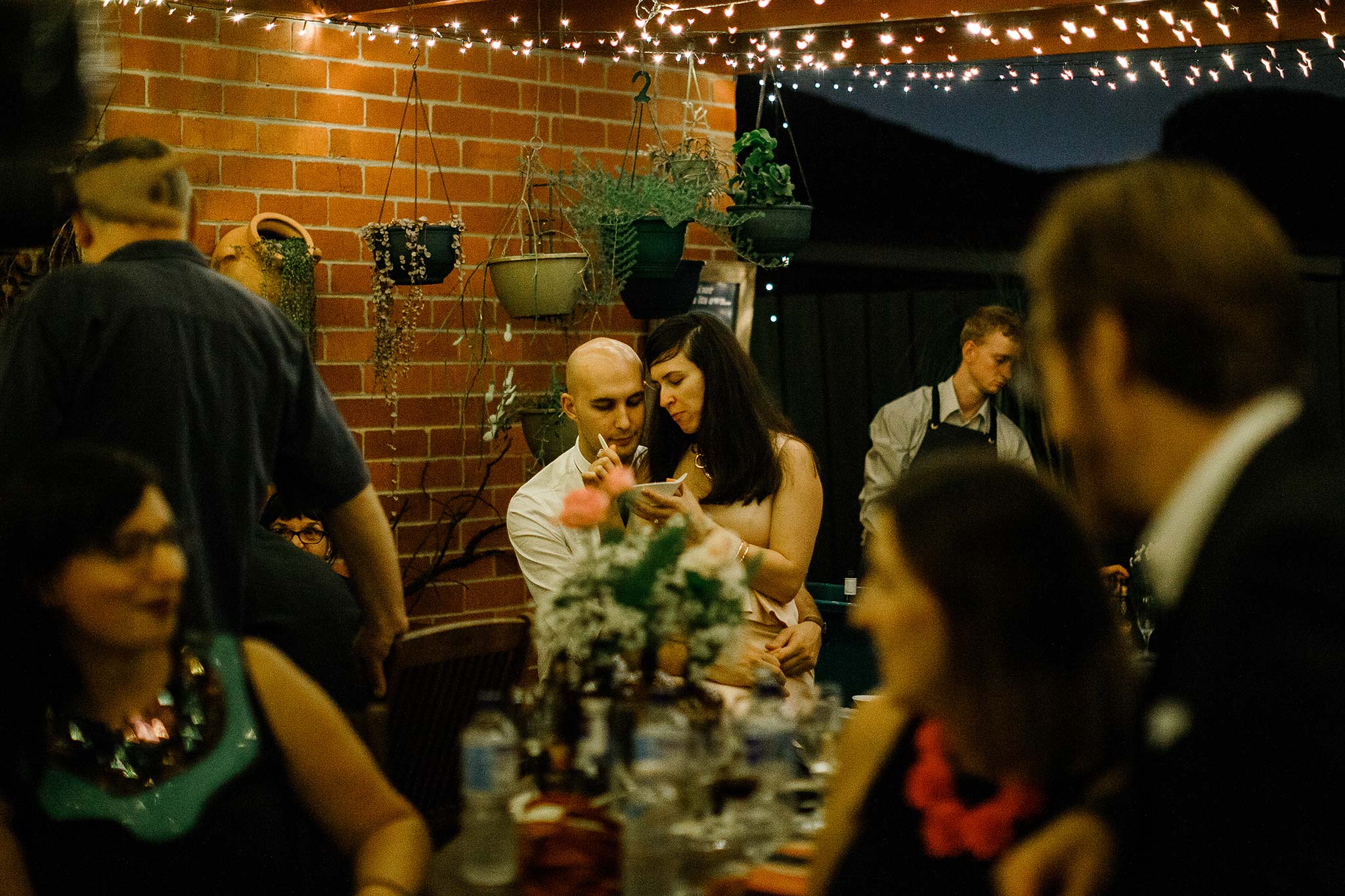 Strathmore-Melbourne-Backyard-Wedding-reception-guests-selfie