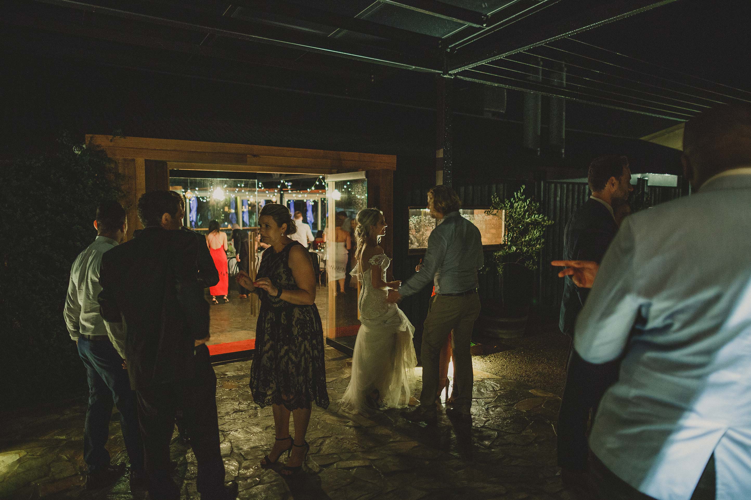 Melbourne-Wedding-Photographer-Zonzo-reception-guest-chatting