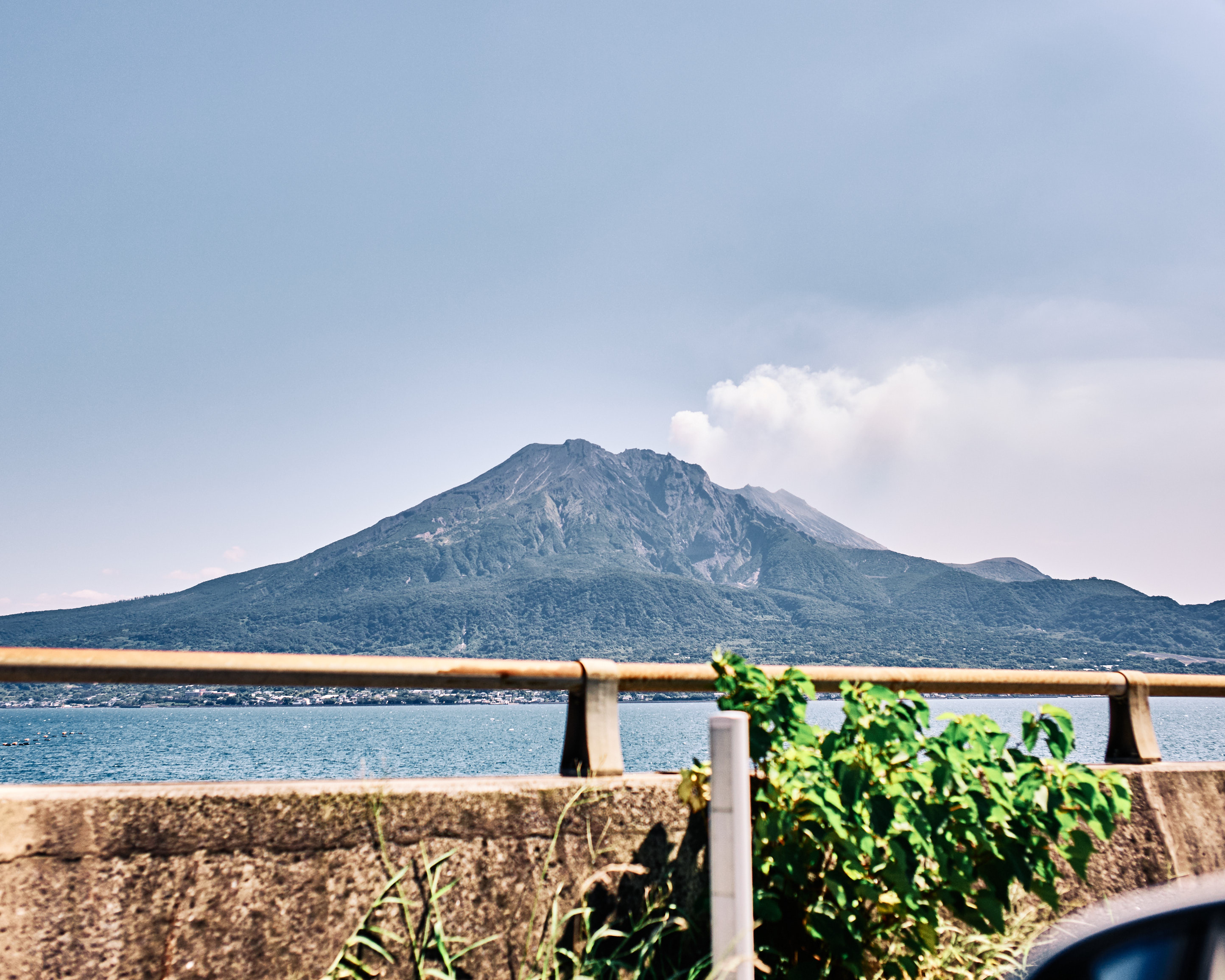 japan travel photographer kagoshima drive sakurajima volcano view