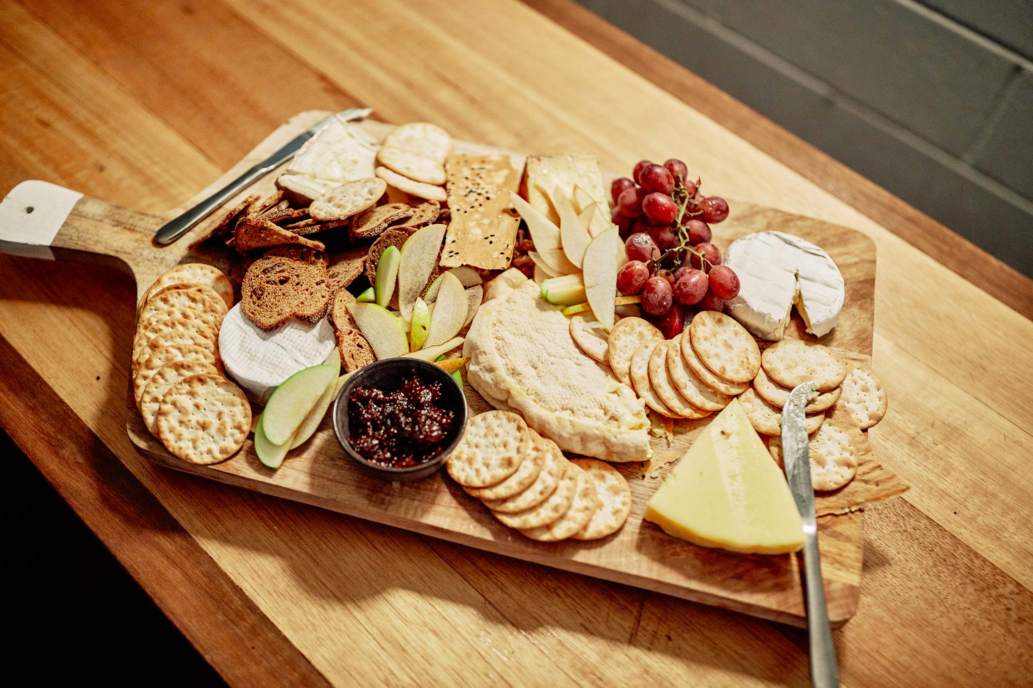 The Farm Yarra Valley Wedding cheese platter
